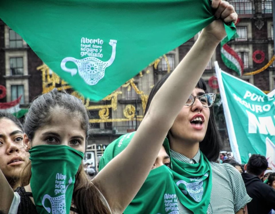 Manifestación a favor del aborto en Ciudad de México. Septiembre de 2018. / Foto: Lizbeth Hernández